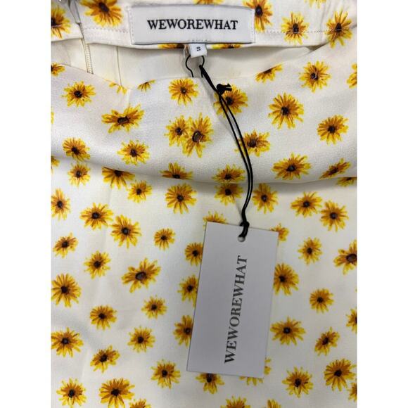 WeWoreWhat Mini Slip Skirt "Ditsy Daisies" Ditsy floral Fairycore Festival - Picture 5 of 9